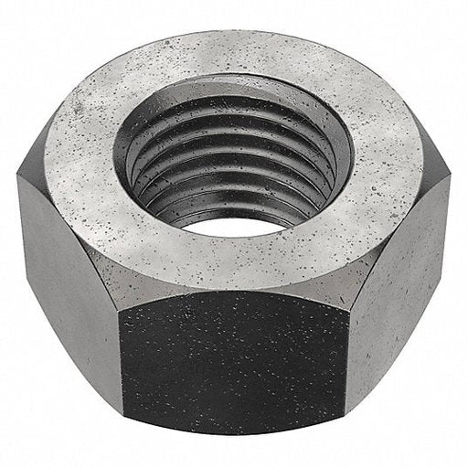 Fabory U01120.043.0002 Hex Nut, 7/16"-20, Steel, Grade 5, Black Oxide, 3/8 in Ht, 50 PK