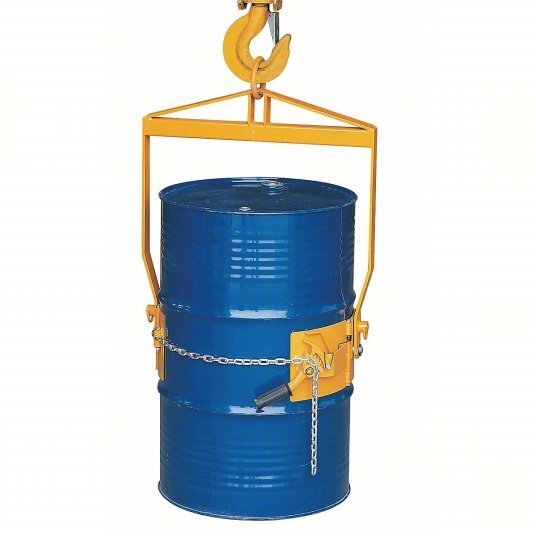 Redwood RW12R538 Vertical Drum Lifter/Dispenser For 55 gal Drum Capacity, Manual Tilt, Metal, Body, Vertical