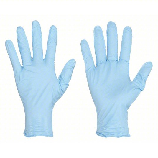 Ability One 8415-01-492-0178 Disposable Gloves Nitrile, L (9) 100 PK