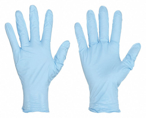 Showa 9905PFL Disposable Gloves, Chemical-Resistant/Food-Grade/Gen Purpose, L ( 9 ), 6 mil, Nitrile, 50 PK