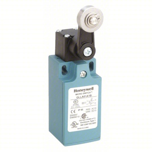 Honeywell GLLA01A1B General Purpose Limit Switch 1NC/1NO, 10A @ 300V, 10A @ 250V, CCW/CW