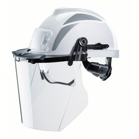 MSA 10121266 Faceshield Frame Plastic, Black, Dielectric Protection, Frame