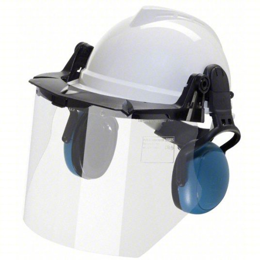 MSA 10121266 Faceshield Frame Plastic, Black, Dielectric Protection, Frame