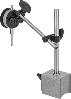 Mitutoyo 64PKA079B Dial Indicator & Mag Base Set 0.05 in Range, Continuous Reading, 0 - 10 Dial Reading, AGD 2 - Redwood.KV5C709