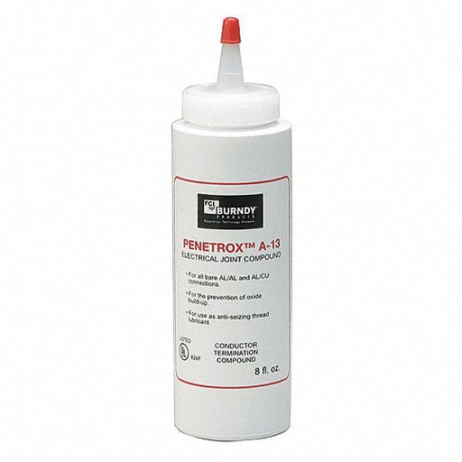 Burndy PENA138 Oxide Inhibitor, Al to Al/Al to Cu, 8oz - Redwood.KV131W44