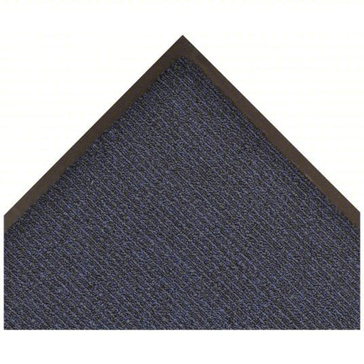 Notrax 132S0035NB Entrance Mat Loop Pile, Indoor, Medium, 3 ft x 5 ft, 3/8 in Thick, Polypropylene, Vinyl, Flat Edge