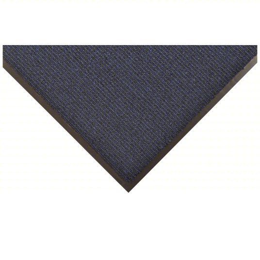 Notrax 132S0035NB Entrance Mat Loop Pile, Indoor, Medium, 3 ft x 5 ft, 3/8 in Thick, Polypropylene, Vinyl, Flat Edge