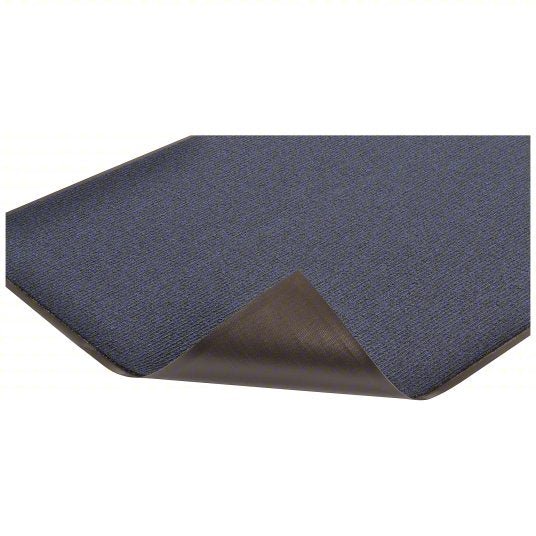 Notrax 132S0035NB Entrance Mat Loop Pile, Indoor, Medium, 3 ft x 5 ft, 3/8 in Thick, Polypropylene, Vinyl, Flat Edge
