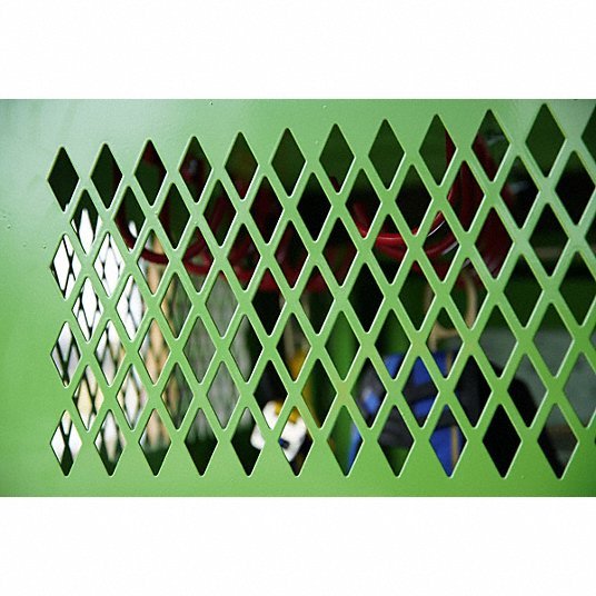 Knaack 139-SK-01-KL Jobsite Cabinet 60 in W x 30 in D x 60 in H, 59.4 cu ft, Proprietary Recessed Padlock, Green