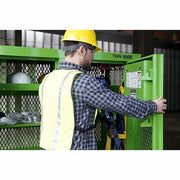 Knaack 139-SK-01-KL Jobsite Cabinet 60 in W x 30 in D x 60 in H, 59.4 cu ft, Proprietary Recessed Padlock, Green