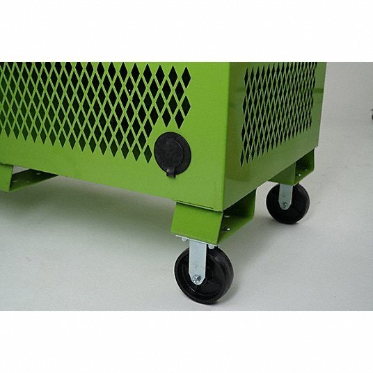 Knaack 139-SK-01-KL Jobsite Cabinet 60 in W x 30 in D x 60 in H, 59.4 cu ft, Proprietary Recessed Padlock, Green
