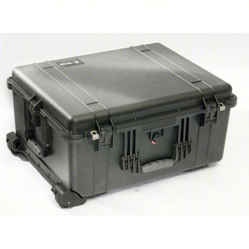Pelican 1610-021-110 Protective Case 16 3/4 in x 21 3/4 in x 10 5/8 in Inside, Black, Mobile, No Foam Included