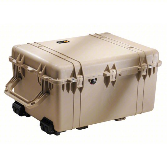 Pelican 1630-001-190 Protective Case 21 in x 27 3/4 in x 15 1/2 in Inside, Beige, Mobile, No Foam Included