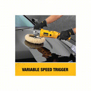 DeWalt DWP849 Corded Polisher Random Orbital, 7 in Backing Pad, 7 to 9 in Compatible, Threaded Shank, 0