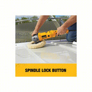 DeWalt DWP849 Corded Polisher Random Orbital, 7 in Backing Pad, 7 to 9 in Compatible, Threaded Shank, 0