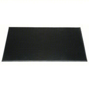 Ability One 7220-01-582-6247 Entrance Mat Finger, Outdoor, Heavy, 2 ft x 32 in, 5/8 in Thick, Rubber, Beveled Edge, Black