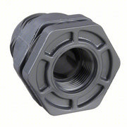 Hayward BFA1020TES Bulkhead Tank Fitting PVC Body, 2 in Female Threaded Inside Connection, EPDM Gasket