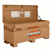 Knaack 60 Jobsite Box 60 in Overall Wd, 24 in Overall Dp, 28 1/4 in Overall Ht, Padlockable, Tan