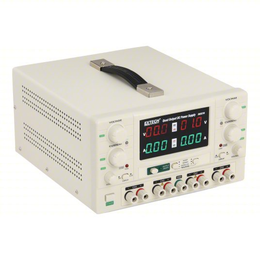 Extech 382270 Quad Output DC Power Supply 5 A Current Output 1 - Max, 5 A Current Output 2 - Max