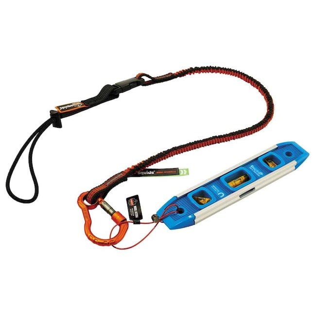 Ergodyne 3102F(X) 5 lbs. Orange and Gray Standard Detachable Single Carabiner Tool Lanyard