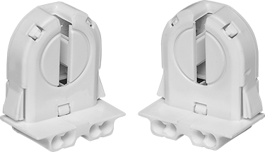 McMaster 1462K72 Socket for Tubular Light Bulbs Tight-Hold, for T8 and T12 Bulbs, 1-3/8" High