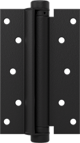 McMaster 1479A46 Mortise-Mount Door Hinge with Nonstd Holes, Square Corners, Black Steel, for 2" Door