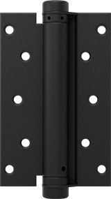 McMaster 1479A46 Mortise-Mount Door Hinge with Nonstd Holes, Square Corners, Black Steel, for 2" Door