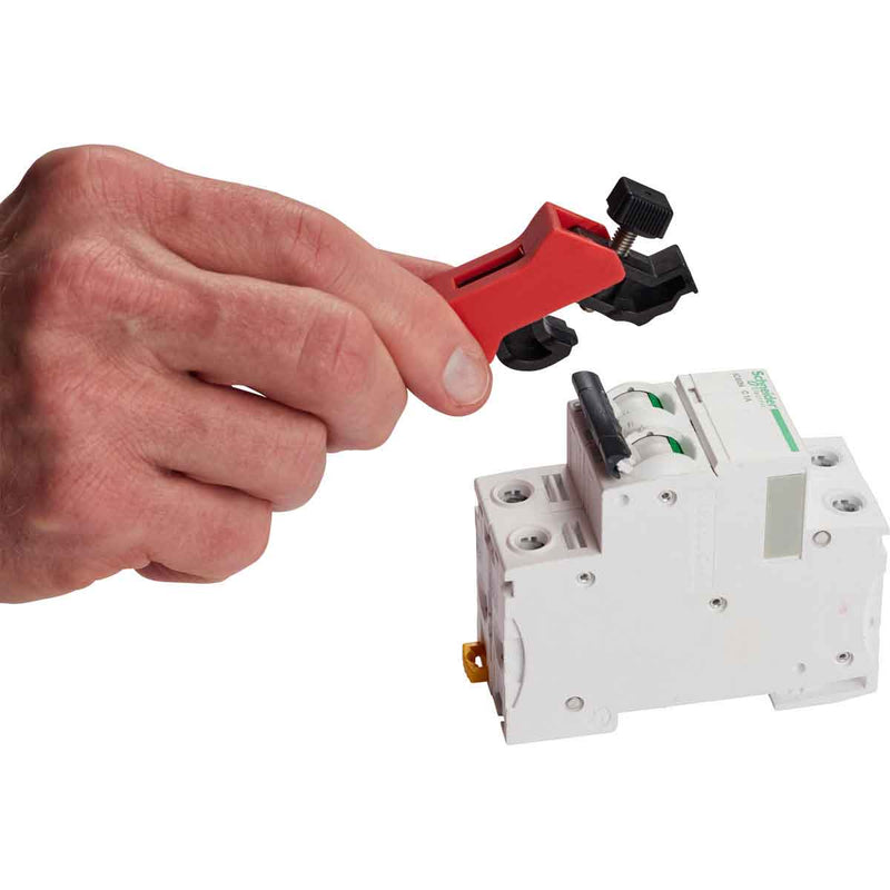Brady 149515 Miniature Circuit Lockout 1 Padlock Max, 1.3" High, 0.5" Wide PK6