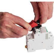 Brady 149515 Miniature Circuit Lockout 1 Padlock Max, 1.3" High, 0.5" Wide PK6