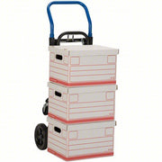 Harper JDC2223 Convertible Hand Truck 14 in x 7 1/2 in, 34 in x 13 in x 9 in, Flat-Free Plastic