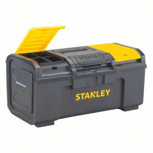 Stanley STST24410 Tool Box 23 1/2 in Overall Wd, 10 1/2 in Overall Dp, 10 1/8 in Overall Ht, Padlockable