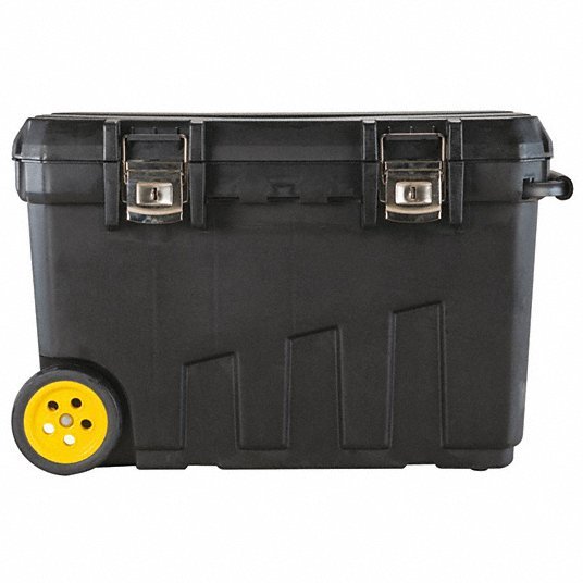 Stanley 029025R Rolling Tool Box 29 7/8 in Overall Wd, 18 5/8 in Overall Dp, 19 in Overall Ht, Padlockable