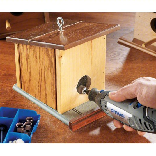Dremel 3000-1/24 Rotary Tool Kit 1.2 A Current, 35,000 RPM Max. Speed, Variable Speed, 1/8 in Collet Size