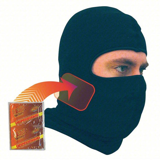 Heat Factory 1786 Heated Balaclava, Black, Universal