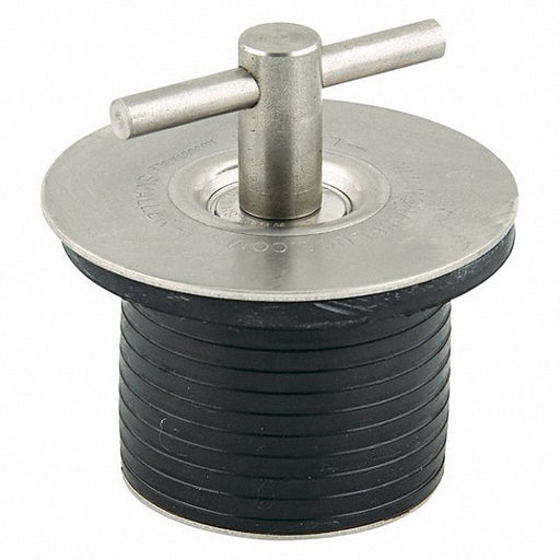 Shaw 52404 Mechanical Expansion Plug T-Handle, End of Pipe, For 1 3/4 in Pipe, Neoprene Plug