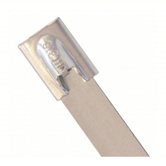 Dolphin DC-316SS30-800L Cable Tie 30 in Nominal Lg, 8 in Nominal Max. Bundle Dia., Silver, 50 PK