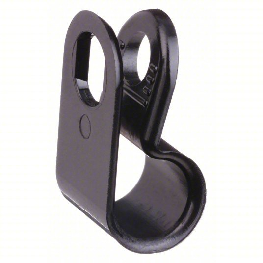 Dolphin DC-3/8NB Cable Clamp, 3/8 In, Black, PK100
