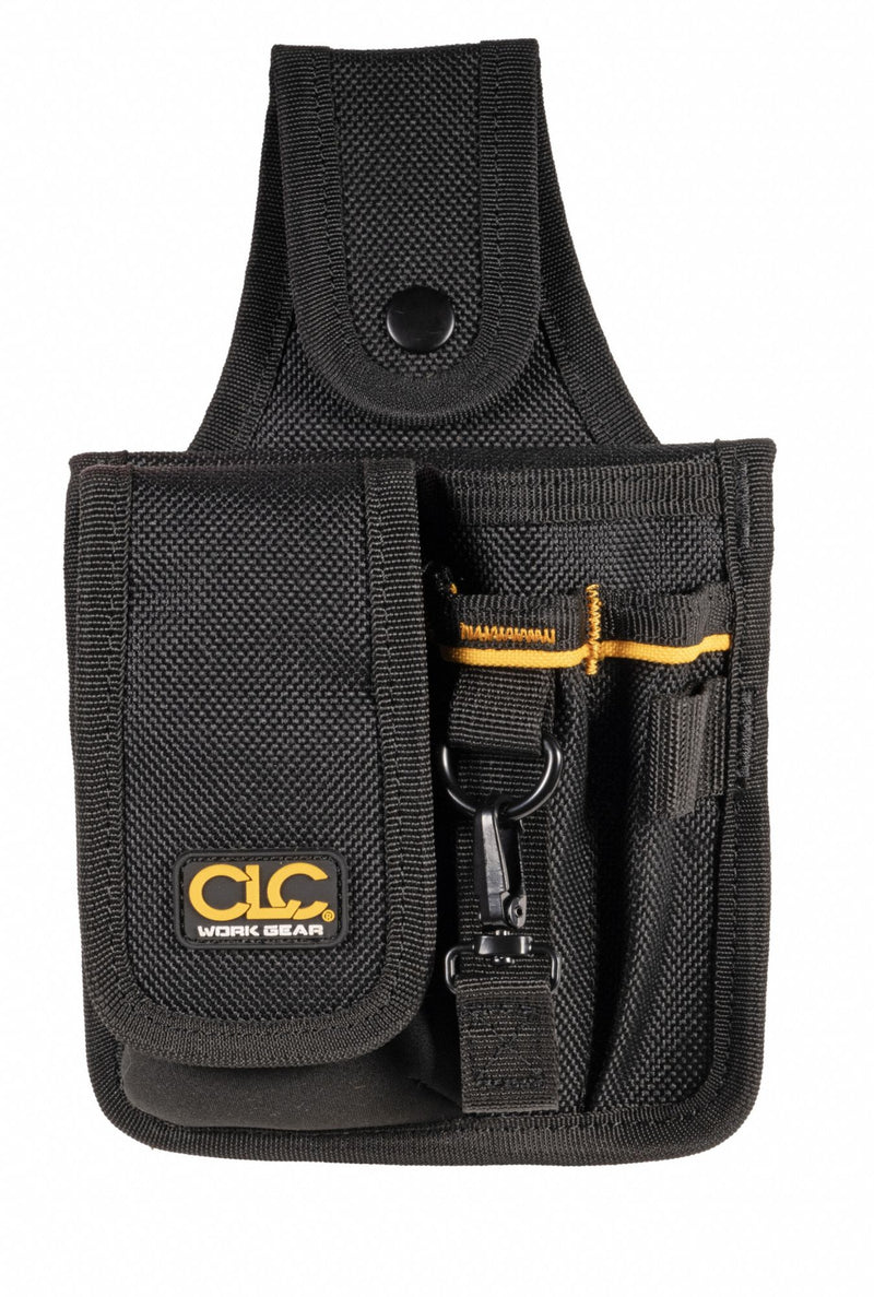 CLC 1501 Tool Holster, For 2 in Belt Wd - Max, 4 Pockets, Black