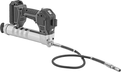 McMaster 1524K25 Battery-Powered Pistol-Grip Grease Gun for Standard Grease Fittings, 12V, 14-1/2 FL oz Capacity