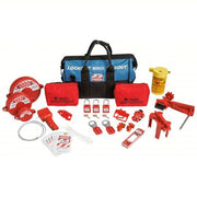 Brady 153672 Valve Lockout Kit Keyed Different Padlocks, Blue
