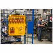 Brady 153683 Lockout Station 57 Components Included, Lockout Station, Keyed Different Padlocks