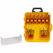 Brady 153683 Lockout Station 57 Components Included, Lockout Station, Keyed Different Padlocks