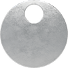 McMaster 1541T26 Metal Engraving and Stamping Tags, Aluminum Round, 1-3/8" Diameter, Pack of 25