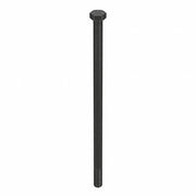 Fabory U01060.043.0800 Grade 5, 7/16"-20 Hex Head Cap Screw, Black Oxide Steel, 8 in L, 5 PK