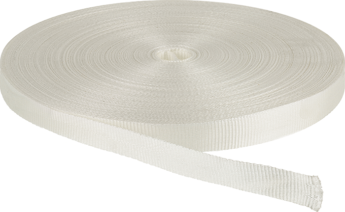 McMaster 1585T25 Basket Weave Polyester Plastic Strapping, Mini Coil, 1-1/4" Wide x 0.042" Thick, 330 Feet Long