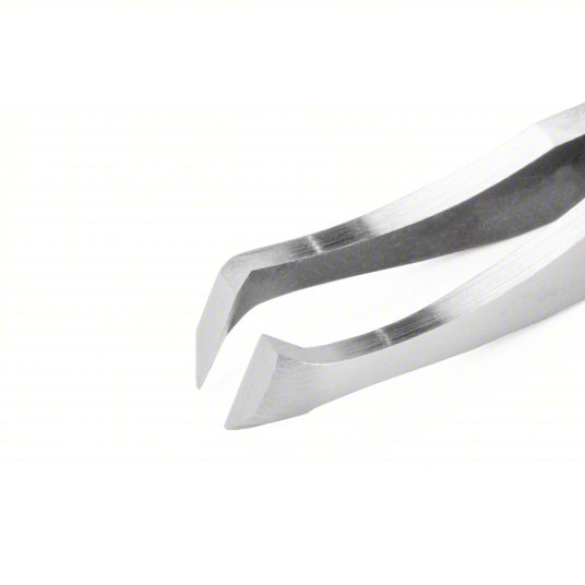 Erem 15AGW Precision Tweezers Carbon Steel, Point, 9.5 mm Tip Thick