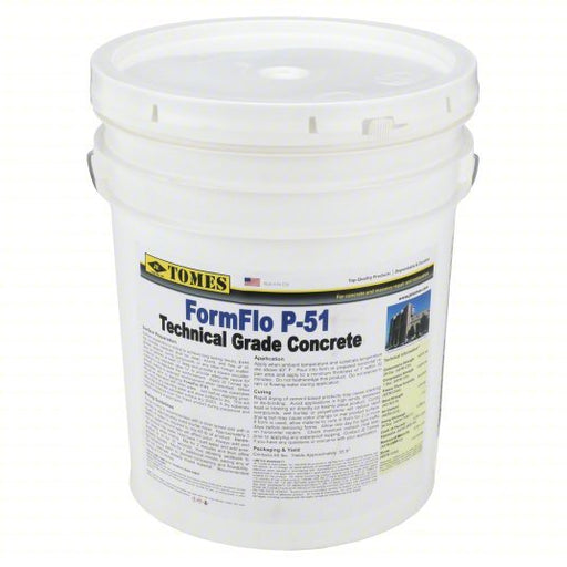 Formflo GRA-401 Concrete Mix FormFlo P-51, 65 lb Container Size, Bag, 1 day Full Cure Time
