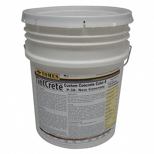 Tintcrete GRA-P38-1600 Concrete Mix 50 lb Container Size, Pail, 1 day Full Cure Time