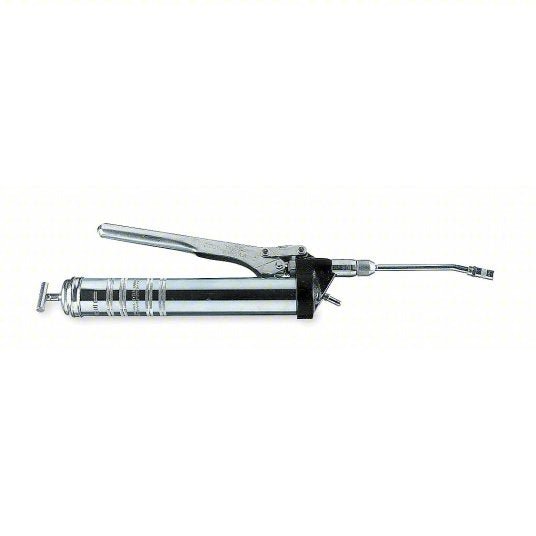 Lincoln 1035 Grease Gun Lever Grease Gun Handle, Rigid Pipe, 25 Strokes per Oz., 21 oz Bulk Capacity