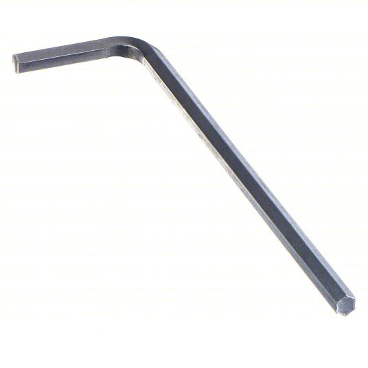 Eklind 16510 Hex Key 0 Ball Ends, 5 mm Tip Size, Metric, Short, Alloy Steel, Chrome, 10 PK